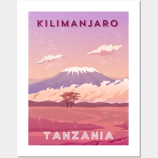 Kilimanjaro, Tanzania Posters and Art